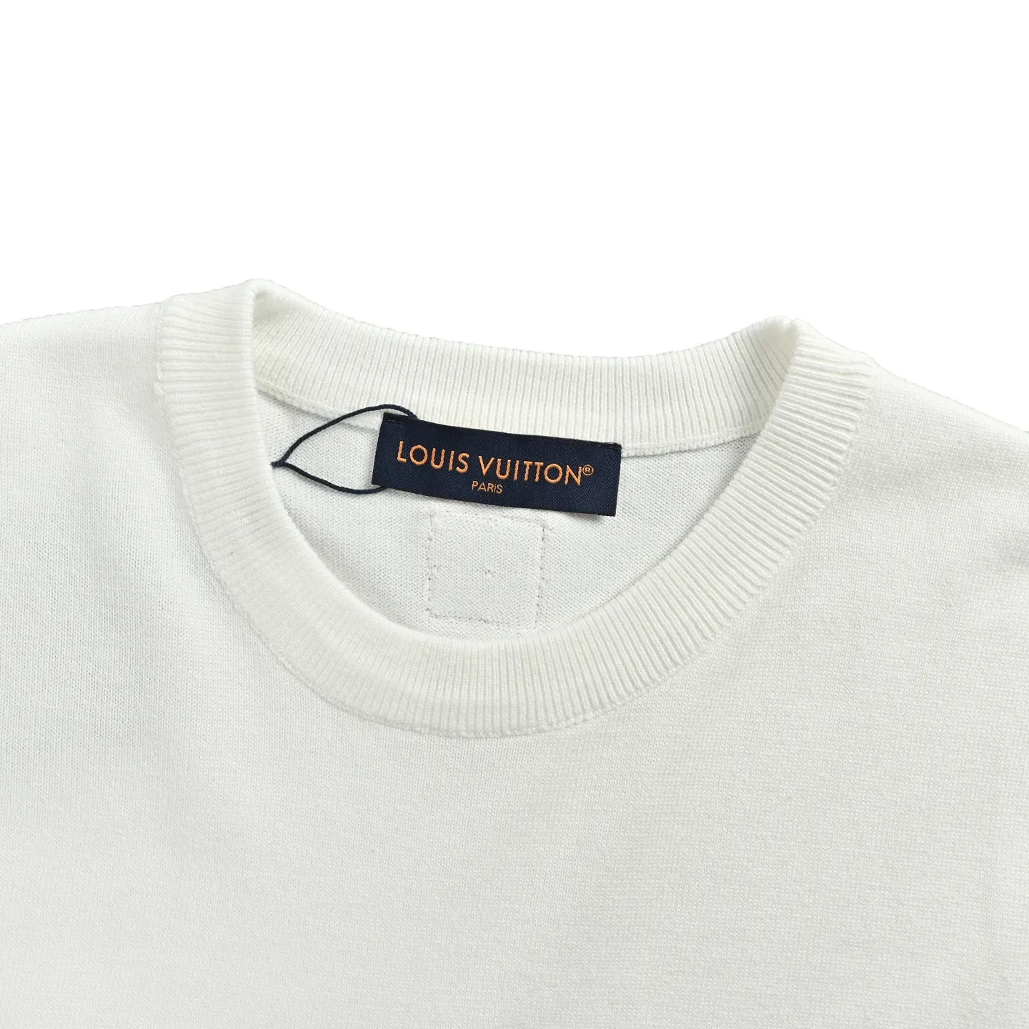 Louis Vuitton/Louis Vuitton fox letter embroidered knitted short sleeves